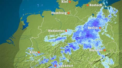 Regenradar für Glienicke/Nordbahn .